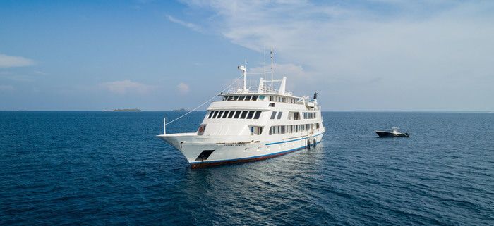 A photo of the MV Yasawa Princess cruise ship